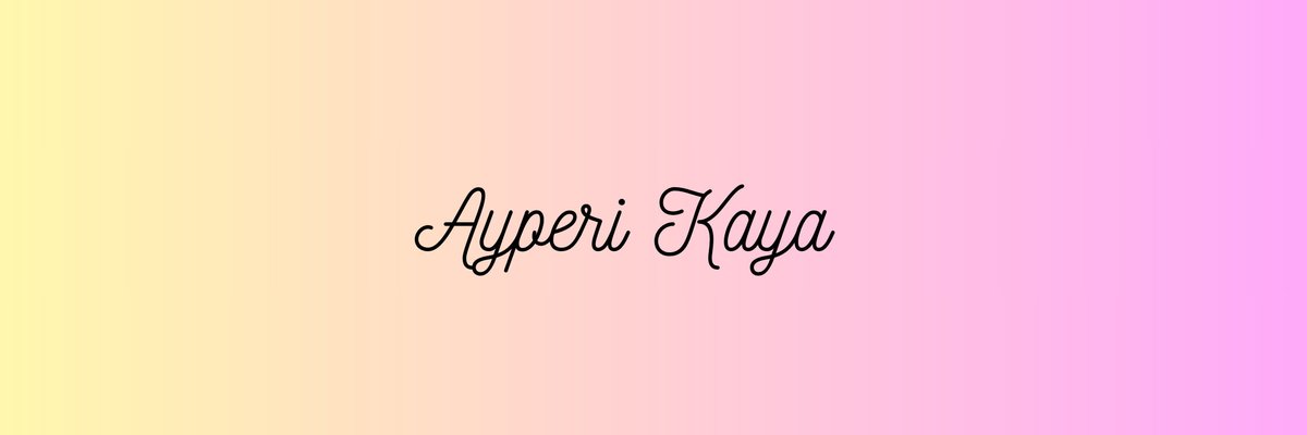 Ayperi Kaya cover