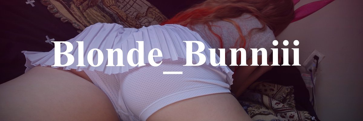 Blonde_Bunniii cover