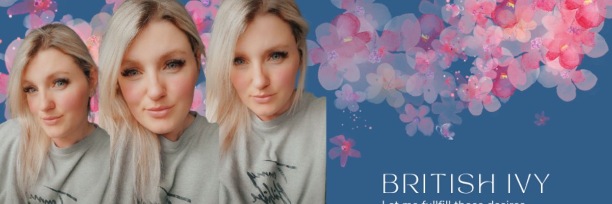 😈British, Busty & Blonde💖 cover