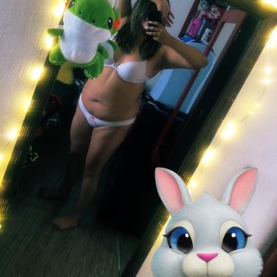 Black bunny