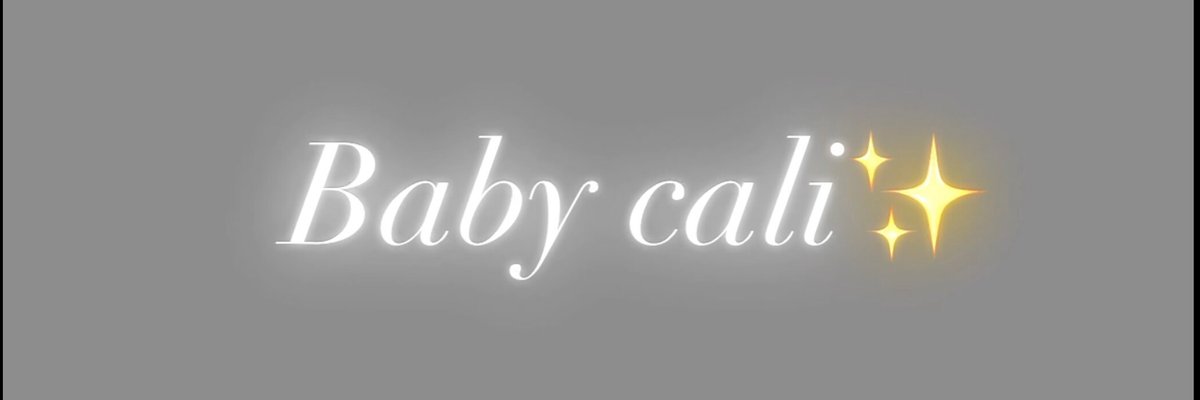 BABYCALI⭐️💦👸🏻 cover