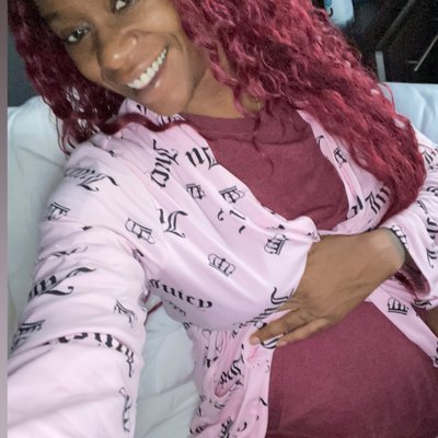 Sexy Ebony & Pregnant