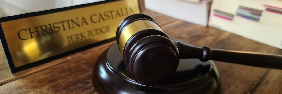 JerkJudge, Christina Castalia cover