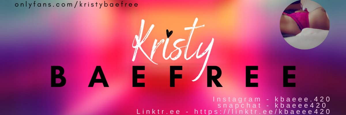 Kristy Bae FREE OF cover