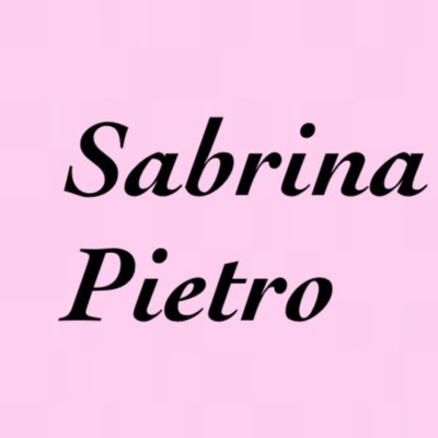 Sabrina and Pietro
