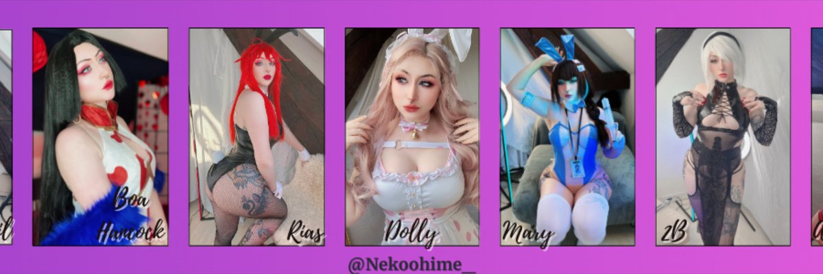Nekoohime_ 🍥 Lewd Cosplayer cover