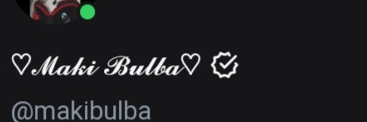 Follow @makibulba cover