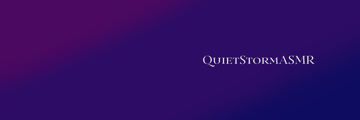 QuietStormASMR cover