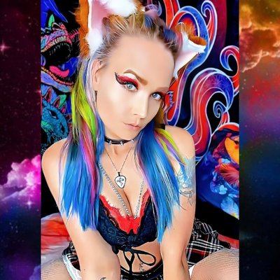 Rainbow Kitsune