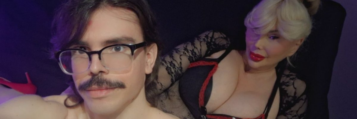 Beautiful Mistress With Submissive Slave cover