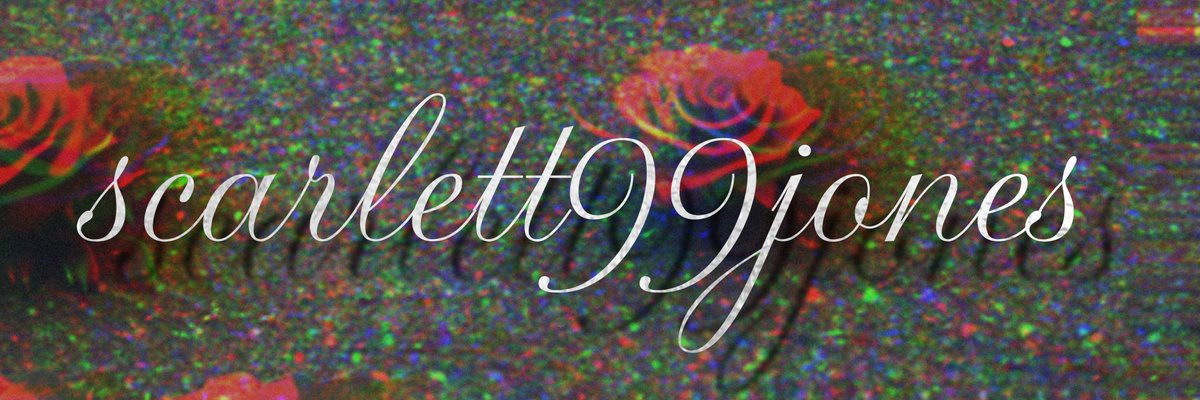 🥀 Scarlett 🥀 cover