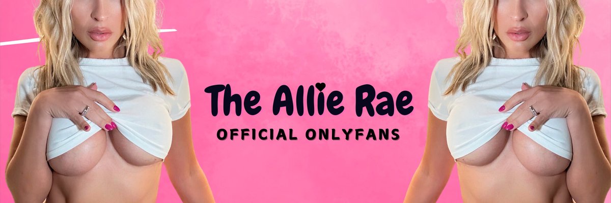 The Allie Rae ® Official Onlyfans Page cover
