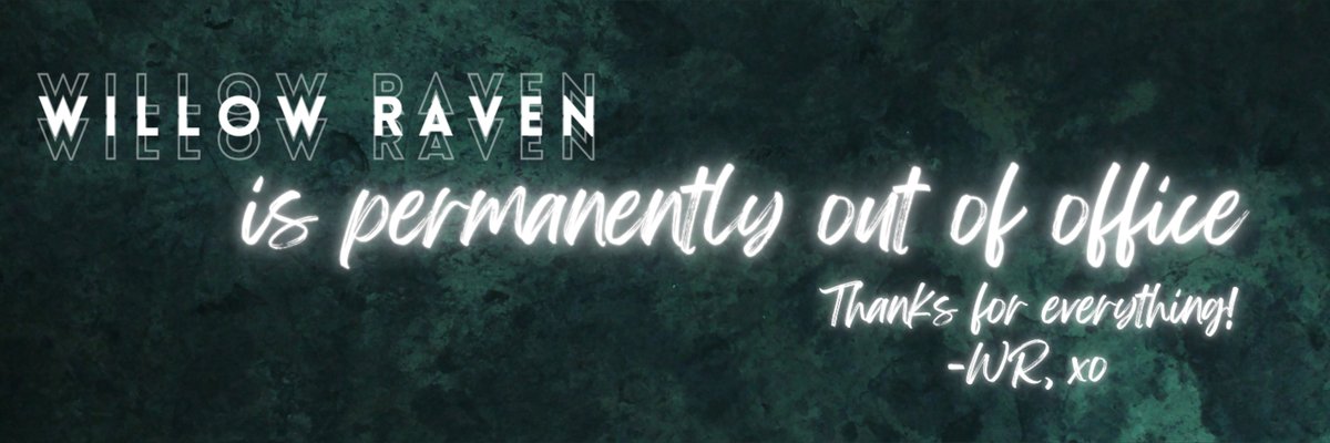 🖤 Willow Raven 🖤 cover